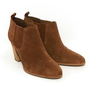MICHAEL KORS Women's Shaw Suede Ankle Booties